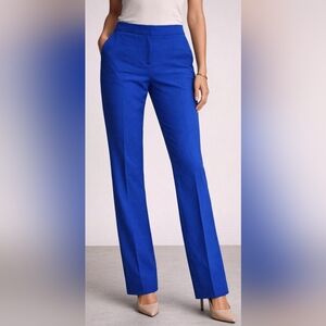 Zara Royal Blue Straigh Leg Elegant Pants. NWT.